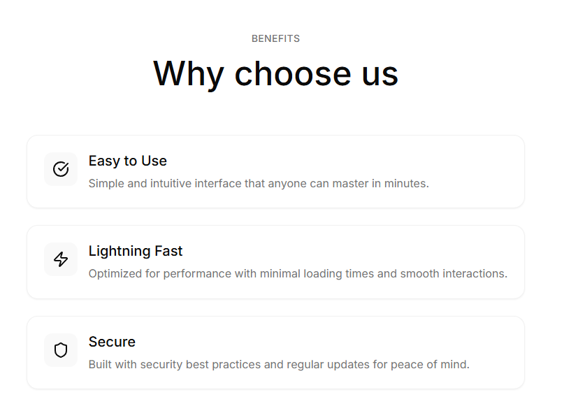 List Features preview